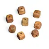 Cuentas de Cubo Kyanam de Madera de Agar Natural Cuentas Sueltas Manualidades DIY Cuentas de Oración Material Viejo Cuentas Individuales de Madera de Agar Cuentas de Hilo Auténticas