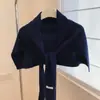 Nuevo Chal Exterior de Punto de Color Puro, Bufanda Versátil para Primavera, Otoño e Invierno, Chal de Lana de Forma de T de Gama Alta al por Mayor