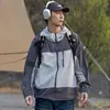 IZEXX2025 Verano Nuevo Montaña con Capucha Ropa de Protección Solar para Hombre Delgada UPF50 Chaqueta de Seda de Hielo para Pareja Protección Solar
