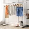 Secador de Ropa Plegable de Pie para Interiores con Barra Única, Colgador de Ropa para Dormitorio, Soporte Sencillo para Secar Ropa en Casa