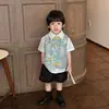 Chal Nuevo Estilo Chino para Niños Hanfu Infantil Modelo Nuevo 2026 Pequeño Caballero Atuendo Tradicional Disfraz Antiguo Primera Fiesta de Bebé Ropa Formal