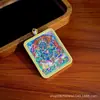 Thangka Da Bhadra Dourado Quente Nepal Xizang Puro Feito à Mão Pintado à Mão Núcleo de Cartão 4*5