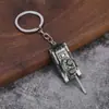 Novo criativo masculino carro pingente personalizado world of tanks t34 chaveiro modelo cintura pendurado pequeno presente pendurado fivela