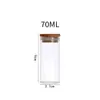 Botella de Tubo de Vidrio de Borosilicato Alto de 37 mm con Tapón de Corcho, Botella de Vidrio, Botella de Tubo de Ensayo, Botella para Té de Flores, Botella para Cordyceps, Botella para Cápsulas, Botella de Vino, Botella de Embalaje