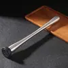 Molinillo de metal para bartender, especia, limón, hoja de menta, palillo prensador, muddler, palillo para mojito, utensilios para vino