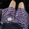 Pantalones Cortos de Algodón Nube de Verano para Mujer, Delgados, Talla Grande 110 kg, Casual Holgados, Relajados de Cintura Alta Pierna Ancha para Caminar