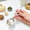 Colher de Titânio Puro, Louça de Titânio Puro Cristalizado, Colher Redonda Doméstica, Colher de Sopa, Colher de Comer, Colher de Sobremesa, Colher da Moda