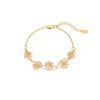 Nueva Pulsera de Flores de Venta Caliente, de Alta Gama, Versátil, Collar de Nicho, Exquisita Joyería Estilo Ins