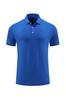 Camiseta deportiva informal de manga corta con textura de color sólido y secado rápido, ropa de entrenamiento físico para hombres y mujeres, ropa grupal, polo
