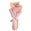 Buquê Criativo de Lã Cravo, Produto Acabado Tricotado à Mão, Flores Secas Preservadas, Presente de Dia das Mães para a Mãe, para Exibição em Barraca