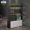 Divisória de Tela para Escritório Prateleira Armário Divisório Moderno Minimalista Grade de Restaurante Suporte para Plantas Flores Parede Divisória Ferro
