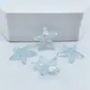 Desenho Animado Verão Transparente Pequena Estrela do Mar DIY Acessórios de Resina Ímãs de Geladeira Charms para Tamancos Materiais para Acessórios de Cabelo e Copo d'Água