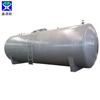 Tanque de almacenamiento horizontal de doble capa de acero al carbono líquido, tanque de almacenamiento vertical sellado para productos químicos grandes, tanque de transporte de ácido clorhídrico de 30 cúbicos