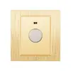 Interruptor de toque oculto tipo 86 de segunda linha com propriedade de retardo controle de toque inteligente para corredor lâmpada LED de economia de energia interruptor doméstico