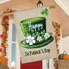Bandera de Jardín Transfronteriza 2026 St. Bandera Decorativa de Jardín del Día de San Patricio Temu Bandera Decorativa para Exteriores Más Vendida