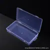 Caja de Plástico Transparente Rectangular Vacía para Almacenar Ferretería, Componentes Electrónicos, Accesorios para Pesca, Joyería y Cuentas