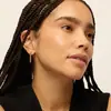 Pendientes de Borla con Cadena de Zirconia Incrustada, Diseño Personalizado, Baño de Oro Real en Latón, Venta Caliente Transfronteriza Europea y Americana, Pendientes para Mujer