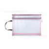 Bolsa de armazenamento de dados de inspeção de produção transparente a4 arquivo saco de arquivo com zíper grade bolsa especial portátil para exame de ensino médio e fundamental
