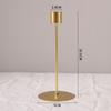 Candelabros de Hierro Hechos a Mano, Disponibles Exclusivamente en Amazon para Restaurantes, Adornos de Candelabros Románticos, Accesorios de Decoración de Alta Gama para el Hogar