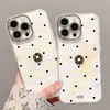 Muñeca Camelia de Lunares Adecuada para Funda de Teléfono Móvil Apple 17Pro Pulsera Iphone15 16 Lujo Accesible Sentido de Gama Alta 14