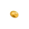 Cuentas de Ábaco Chapadas en Oro de Plata 925, Cuentas Espaciadoras, Cuentas Sueltas, Collar Hecho a Mano para DIY, Pulsera, Materiales para Ensartar, Accesorios de Joyería