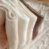 Calcetines de mujer Zhuji, calcetines de lana suaves y acogedores Maillard, forrados de polar para otoño e invierno, engrosados, cálidos, calcetines para dormir, calcetines versátiles para mujer