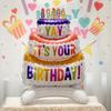Soporte Base Amazon Pastel Película de Aluminio Globo Fiesta Infantil Decoración de Cumpleaños Diseño Pastel Globo Venta al Mayoreo