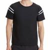 Ropa moldeadora europea y americana transfronteriza para hombre, traje deportivo ajustado, fitness, cintura de plástico, corsé de manga corta para el sudor abdominal.