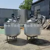 Tanque de Fermentação de Vinho de Frutas com Controle de Temperatura de Alta Eficiência Misturador de Líquidos Grande Aço Inoxidável 304 Tanque de Mistura de Líquidos de Aço Inoxidável