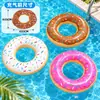 En Stock Oferta Especial Anillo Inflable de Natación de PVC con Forma de Dona Anillo para Juegos Acuáticos Infantiles Tres Estilos Enviados Aleatoriamente
