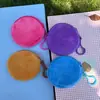 Bolsa de Monedas Pequeña de Felpa Corta de Colores Dulces para Niños y Adultos Colgante Bolsita de Monedas Colorida Bolsa de Regalo Dulce Almacenamiento
