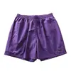Pantalones cortos funcionales de verano, finos, sueltos y sencillos para deportes al aire libre, de secado rápido, para hombres y mujeres, pantalones de playa de cuatro puntos