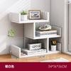 Estante de Almacenamiento Escritorio para Estudiantes Hogar Librero Pequeño Dormitorio Oficina Multicapa Estante Simple Estantería Escritorio de Escritorio