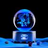 Felicitaciones por el Festival de Primavera 3D 3D láser tallado interior bola de cristal luminosa luz de noche luminosa artesanías creativas adornos para el hogar