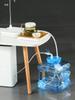 Cubo purificador de agua de escritorio taller grifo mesa de té cubo para beber con bola flotante válvula de red purificador de agua automático para exteriores