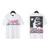 Transfronterizo 24ss Hell Star Hellstar Estilo Europeo y Americano High Street Manga Corta Tendencia Camisetas para Hombre y Mujer Belleza de Nicho Marea
