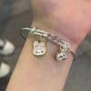 Pulseira de Melhor Amigo Alto Valor de Beleza Pulseira Sanrio Pulseira Desenho Animado Kulomi Sino Casal Presente Cachorro Fofo