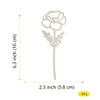 Set de Decoración Transfronterizo Nuevo de 18 Tipos de Flores Silvestres de Madera para Manualidades, Logotipo de Corte de Flor de Madera DIY, Enchufe para Jarrón de Vacaciones Familiares