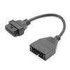 Cable de conversión de conector OBD2 de 16 pines, compatible con el cable adaptador de 12 pines para vehículos antiguos de GM.