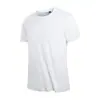 Nueva Camiseta de Hielo de Manga Corta para Hombre con Cuello Redondo para Verano, Top Deportivo y Casual para Correr para Hombre, Top Ligero y Transpirable para Hombre