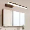Luz frontal de espejo LED, luz de espejo nórdica moderna, luz simple para gabinete de espejo de baño, luz para maquillaje, luz de espejo de baño antivaho, venta al por mayor