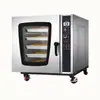 Horno de convección de aire caliente horno comercial grande 5 bandejas 8 bandejas 10 bandejas estufa de aire pastel pan horno eléctrico estufa de aire caliente