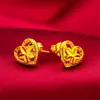 Pendientes para Mujer Shajin de Vietnam Pendientes para Mujer Amor Corazón Momo Pendientes Joyería al por Mayor Pendientes de Amor