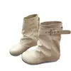Botas altas de estilo western para mujer, con diseño de hebilla de cinturón, un look moderno y elegante, y una estética retro europea y americana.. Estas botas versátiles se pueden combinar con varios atuendos y añaden altura.. Nuevo modelo 2026