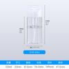 Em estoque produtos para cuidados com a pele frasco de toner transparente beleza maquiagem removedor de esmalte frasco vazio plástico pet tipo pump frasco de água removedora de maquiagem