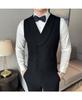 Terno Masculino de Linha Dupla 2025 Terno Masculino Vestido de Casamento do Noivo Terno para Grupo de Padrinhos Terno Masculino Anfitrião Terno Masculino para Negócios