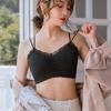 Sujetador S269 con Espalda Descubierta de Encaje para Mujer, Sujetador sin Tirantes para Chicas Jóvenes, Top Tubo de Verano, Ropa Interior tipo Chaleco Deportivo