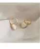 Brincos elegantes em formato de coração de prata 925 novo modelo 2026 ano do zodíaco vermelho simples brincos de alta qualidade presente para mulheres