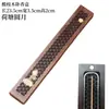 Caixa de incenso de ébano queimador de incenso rede de aço inoxidável suporte para incenso de vara suporte para incenso casa interior incenso em vara incenso incenso inserto incenso de sândalo