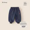 Pantalones Deportivos de Invierno Nuevos para Niños Bangxuan Pantalones Casuales para Niños Pantalones Jogger para Bebés Pantalones Largos Holgados Pantalones para Bebés y Niños Pequeños